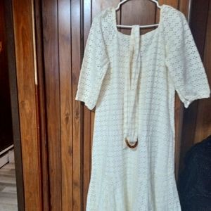 NWT Maeve  By Anthropologie Embroidery Eyelet Dress Size 10